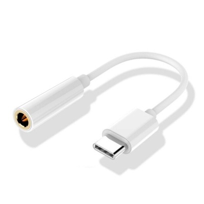 Adaptador USB-C para ficha de auscultadores 3,5 mm