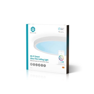 Embalagem de luz de teto inteligente Wi-Fi ultra-fina