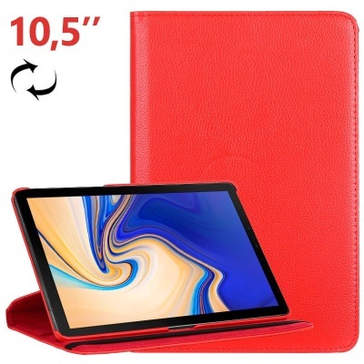 Capa vermelha para tablet 10,5 polegadas com suporte