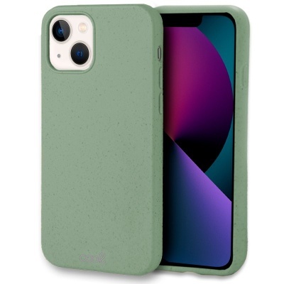 Capa verde claro para smartphone com textura pontilhada