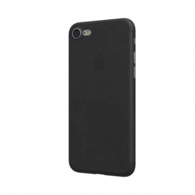 Capa protetora preta para smartphone com logótipo da Apple