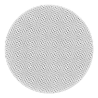 Grelha redonda branca perfurada