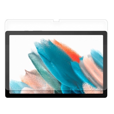 Tablet com ecrã colorido e protetor de ecrã transparente