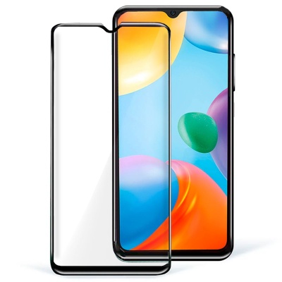 Telemóvel com protetor de ecrã preto e transparente