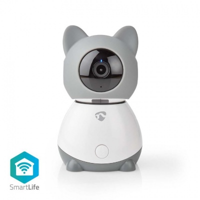 Câmara de vigilância em forma de gato com conectividade SmartLife