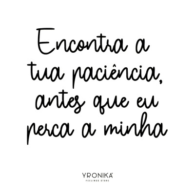 Texto manuscrito preto em fundo branco com mensagem e logotipo YRONIKA