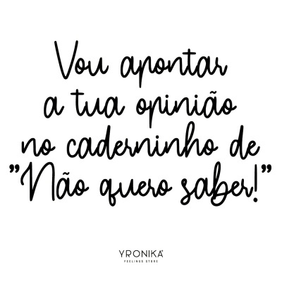 Texto motivacional em letra cursiva preta sobre fundo branco.