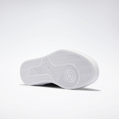 Sola branca antiderrapante de sapatilha Reebok com logótipo em relevo