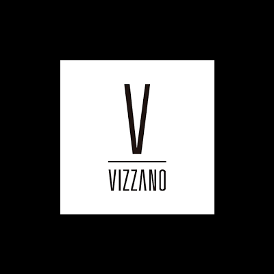 Logotipo da marca Vizzano em preto num fundo branco
