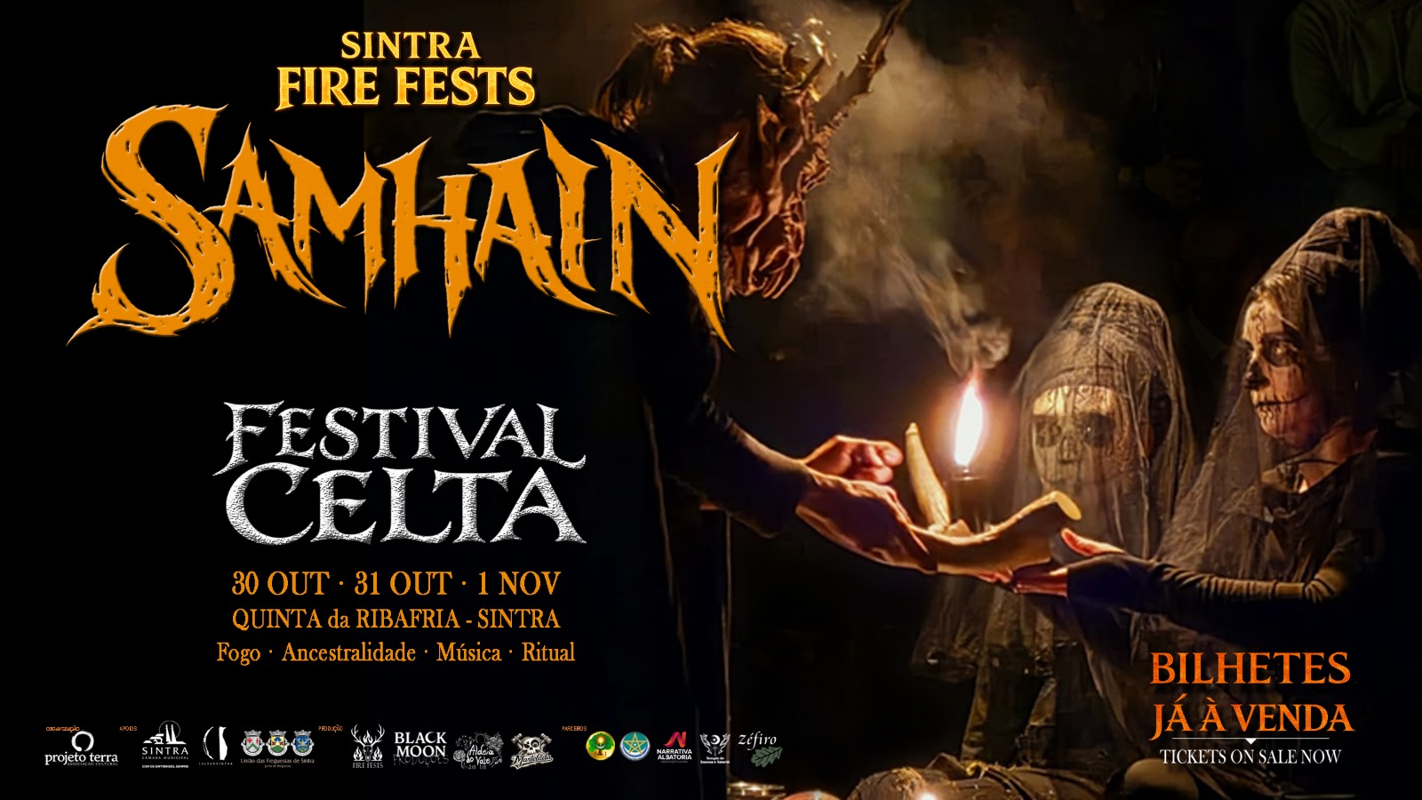 Sintra Fire Fests | Samhain | Festival Celta - 30 Outubro a 1 Novembro