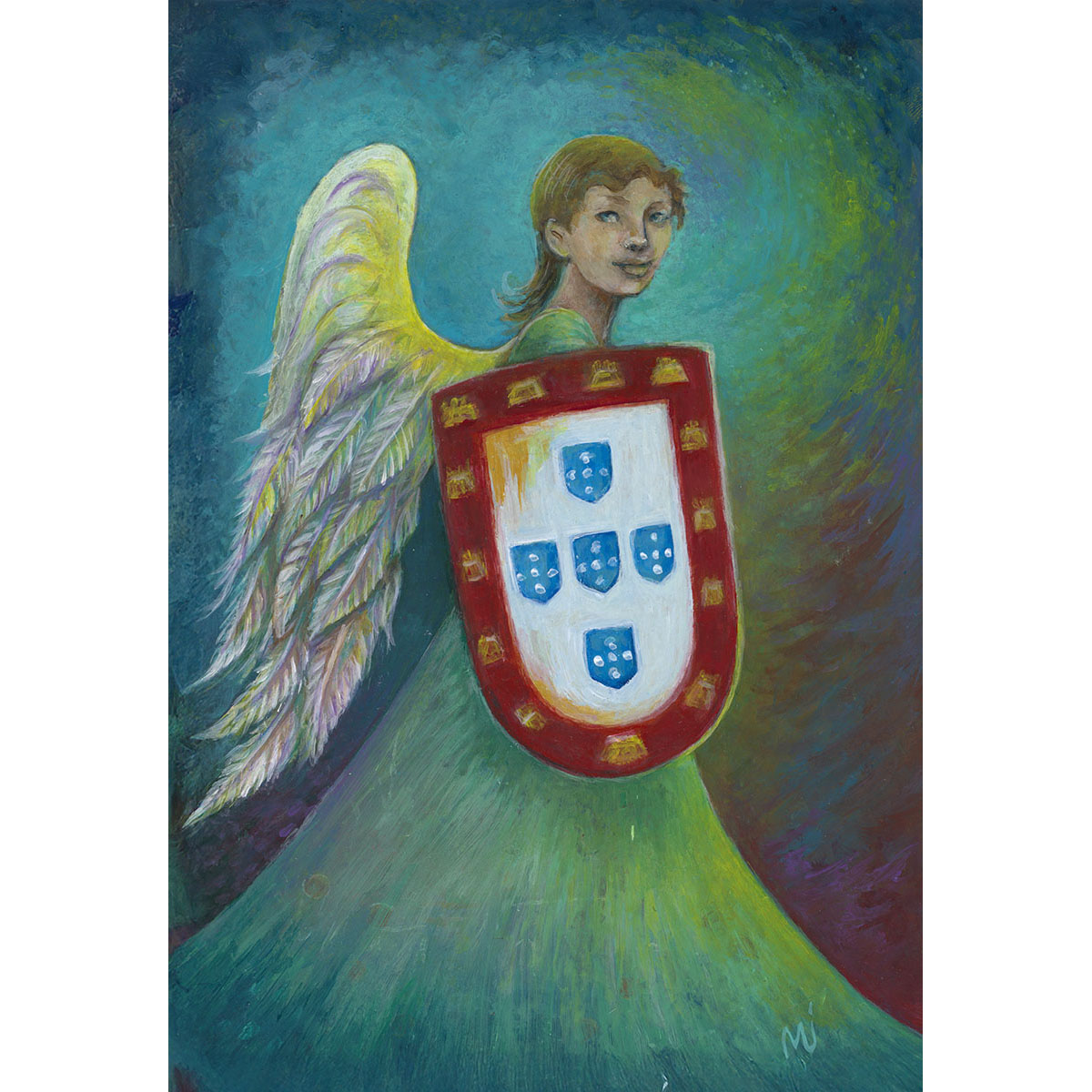 Impressão Fine Art A3 - Anjo de Portugal Impressão Fine Art A3 - Anjo de Portugal