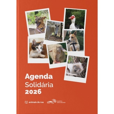 Agenda Solidária 2026 - Animais de Rua
