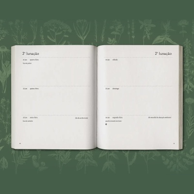 Agenda Lunar Herbal Crescente Fértil 2026 Agenda Lunar Herbal Crescente Fértil 2026