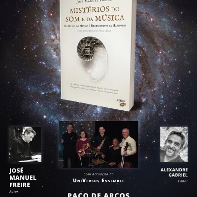 Lançamento de "Mistérios do Som e da Música" em Paço de Arcos a 19 Abril