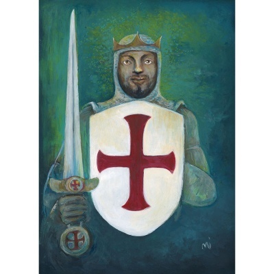 Postal - Rei-Templário