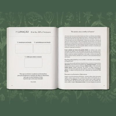 Agenda Lunar Herbal Crescente Fértil 2026 Agenda Lunar Herbal Crescente Fértil 2026