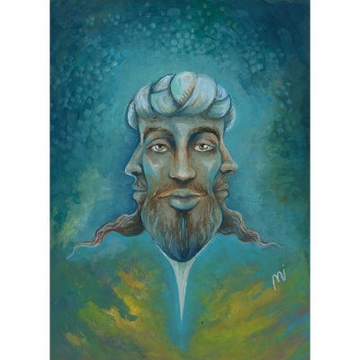 Impressão Fine Art A3 - Hermes Trismegisto