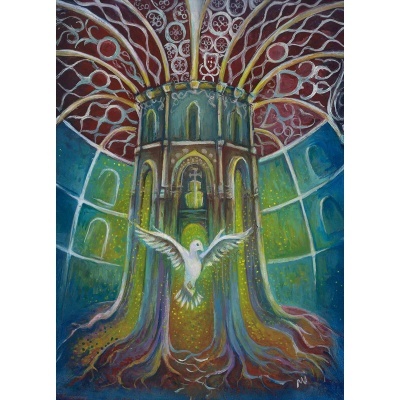 Impressão Fine Art A3 - Charola do Convento de Cristo