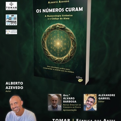 Lançamento de "Os Números Curam" em Tomar a 18 Abril