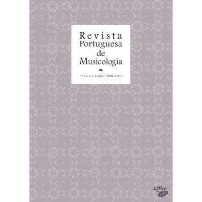 Revista Portuguesa de Musicologia - Nºs 14-15