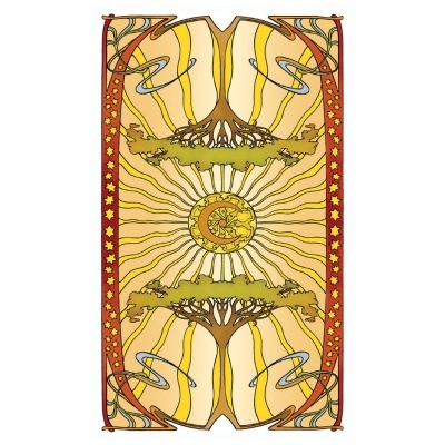 Golden Art Nouveau Tarot (Mini)