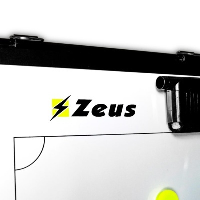 Quadro branco Zeus com marcador preto e íman amarelo