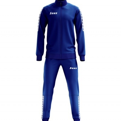 Fato de treino azul Zeus com casaco e calças