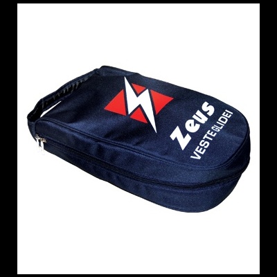 Bolsa preta com zíper e logótipo Zeus VESTE O IDE!