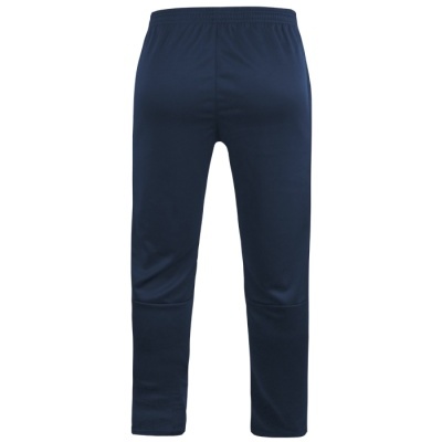Calças desportivas azuis escuras com cintura elástica