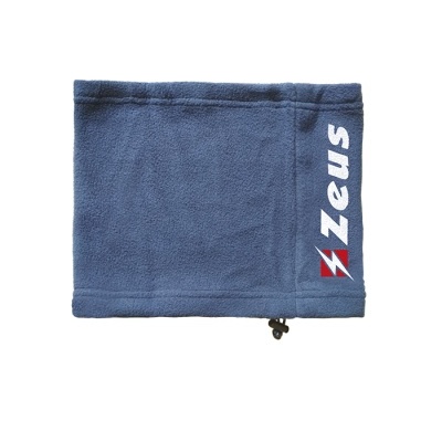 Cachecol azul escuro com logo 