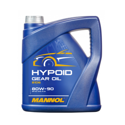Recipiente azul de óleo para engrenagens Mannol Hypoid 80W-90