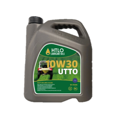 Recipiente cinzento de óleo lubrificante HTLO 10W30 UTTO