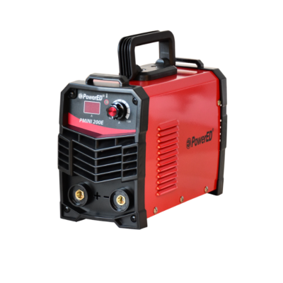 Máquina de soldar portátil vermelha PowerED PMINI 200E